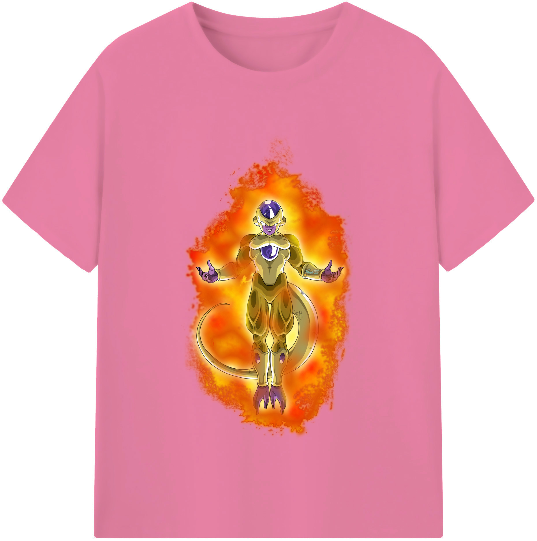 （画像用） ドラゴンボール フリーザ DRAGON BALL Frieza 綿100％半袖Tシャツ（フロントプリント）